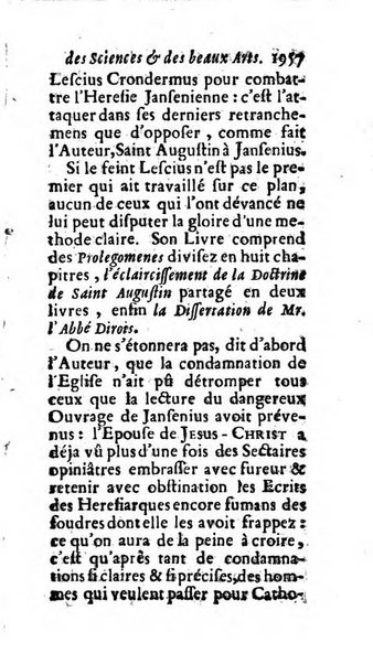 Mémoires pour l'histoire des sciences & des beaux-arts recüeillies par l'ordre de Son Altesse Serenissime Monseigneur Prince souverain de Dombes