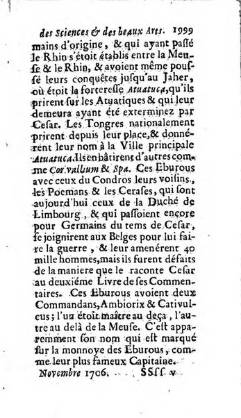 Mémoires pour l'histoire des sciences & des beaux-arts recüeillies par l'ordre de Son Altesse Serenissime Monseigneur Prince souverain de Dombes