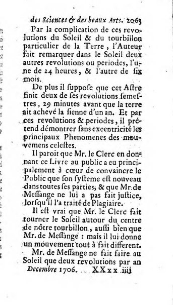 Mémoires pour l'histoire des sciences & des beaux-arts recüeillies par l'ordre de Son Altesse Serenissime Monseigneur Prince souverain de Dombes