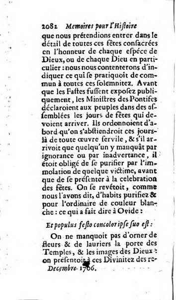 Mémoires pour l'histoire des sciences & des beaux-arts recüeillies par l'ordre de Son Altesse Serenissime Monseigneur Prince souverain de Dombes