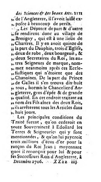 Mémoires pour l'histoire des sciences & des beaux-arts recüeillies par l'ordre de Son Altesse Serenissime Monseigneur Prince souverain de Dombes