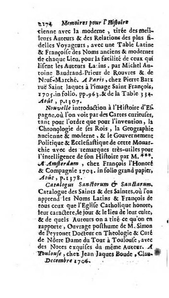 Mémoires pour l'histoire des sciences & des beaux-arts recüeillies par l'ordre de Son Altesse Serenissime Monseigneur Prince souverain de Dombes