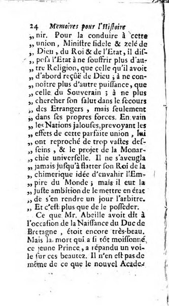 Mémoires pour l'histoire des sciences & des beaux-arts recüeillies par l'ordre de Son Altesse Serenissime Monseigneur Prince souverain de Dombes