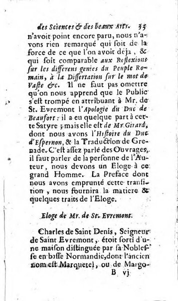 Mémoires pour l'histoire des sciences & des beaux-arts recüeillies par l'ordre de Son Altesse Serenissime Monseigneur Prince souverain de Dombes