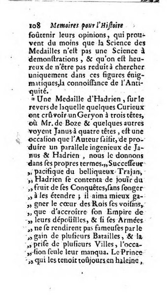 Mémoires pour l'histoire des sciences & des beaux-arts recüeillies par l'ordre de Son Altesse Serenissime Monseigneur Prince souverain de Dombes