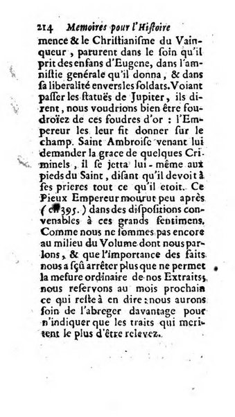 Mémoires pour l'histoire des sciences & des beaux-arts recüeillies par l'ordre de Son Altesse Serenissime Monseigneur Prince souverain de Dombes