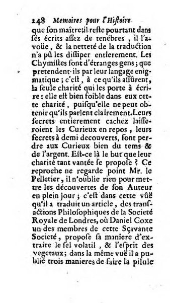 Mémoires pour l'histoire des sciences & des beaux-arts recüeillies par l'ordre de Son Altesse Serenissime Monseigneur Prince souverain de Dombes