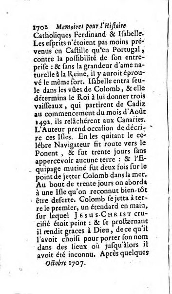 Mémoires pour l'histoire des sciences & des beaux-arts recüeillies par l'ordre de Son Altesse Serenissime Monseigneur Prince souverain de Dombes