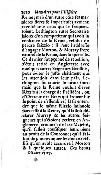 Mémoires pour l'histoire des sciences & des beaux-arts recüeillies par l'ordre de Son Altesse Serenissime Monseigneur Prince souverain de Dombes