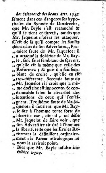 Mémoires pour l'histoire des sciences & des beaux-arts recüeillies par l'ordre de Son Altesse Serenissime Monseigneur Prince souverain de Dombes