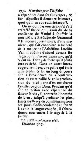 Mémoires pour l'histoire des sciences & des beaux-arts recüeillies par l'ordre de Son Altesse Serenissime Monseigneur Prince souverain de Dombes