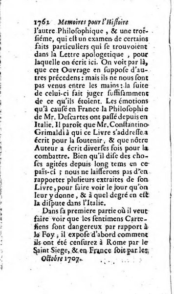 Mémoires pour l'histoire des sciences & des beaux-arts recüeillies par l'ordre de Son Altesse Serenissime Monseigneur Prince souverain de Dombes