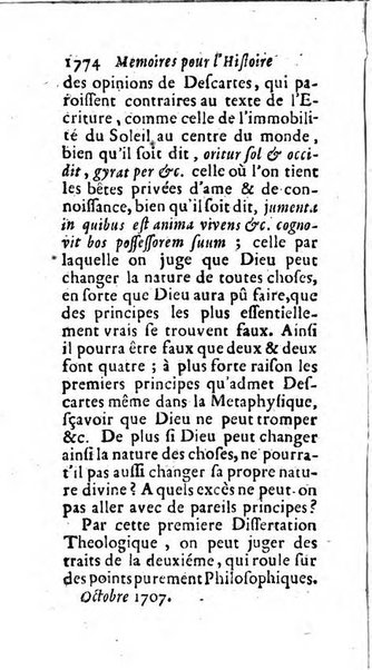 Mémoires pour l'histoire des sciences & des beaux-arts recüeillies par l'ordre de Son Altesse Serenissime Monseigneur Prince souverain de Dombes