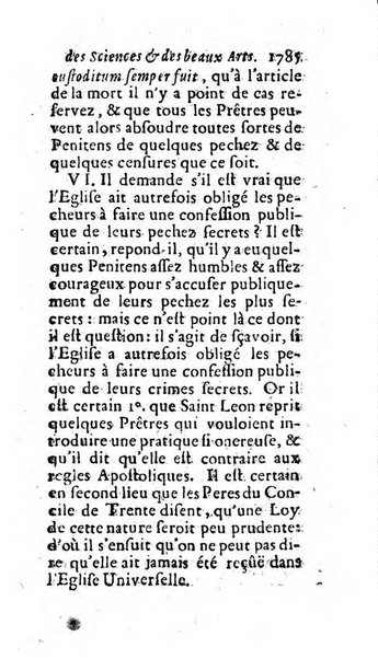 Mémoires pour l'histoire des sciences & des beaux-arts recüeillies par l'ordre de Son Altesse Serenissime Monseigneur Prince souverain de Dombes