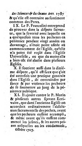 Mémoires pour l'histoire des sciences & des beaux-arts recüeillies par l'ordre de Son Altesse Serenissime Monseigneur Prince souverain de Dombes