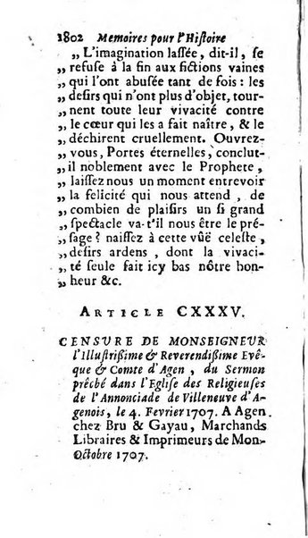 Mémoires pour l'histoire des sciences & des beaux-arts recüeillies par l'ordre de Son Altesse Serenissime Monseigneur Prince souverain de Dombes