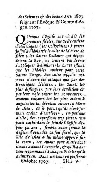 Mémoires pour l'histoire des sciences & des beaux-arts recüeillies par l'ordre de Son Altesse Serenissime Monseigneur Prince souverain de Dombes