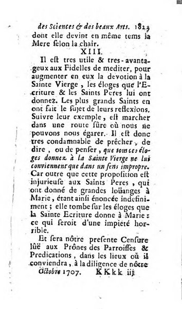 Mémoires pour l'histoire des sciences & des beaux-arts recüeillies par l'ordre de Son Altesse Serenissime Monseigneur Prince souverain de Dombes