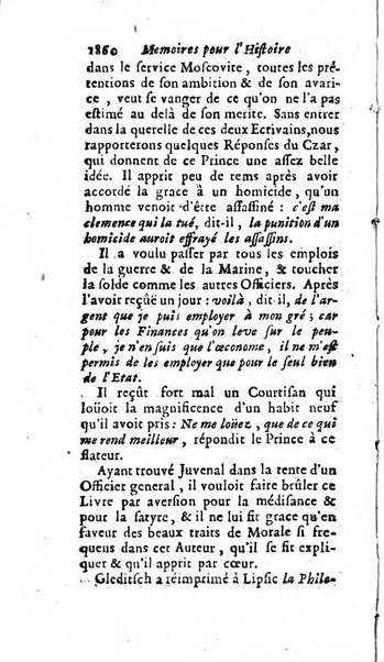 Mémoires pour l'histoire des sciences & des beaux-arts recüeillies par l'ordre de Son Altesse Serenissime Monseigneur Prince souverain de Dombes