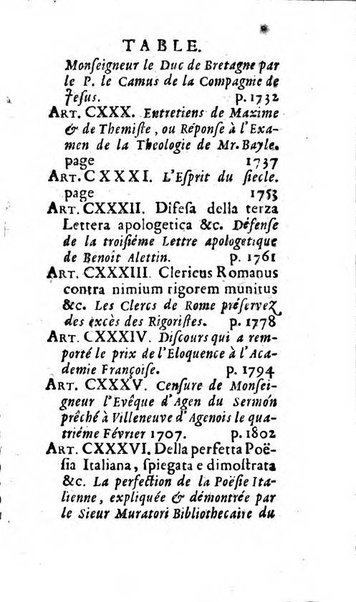 Mémoires pour l'histoire des sciences & des beaux-arts recüeillies par l'ordre de Son Altesse Serenissime Monseigneur Prince souverain de Dombes