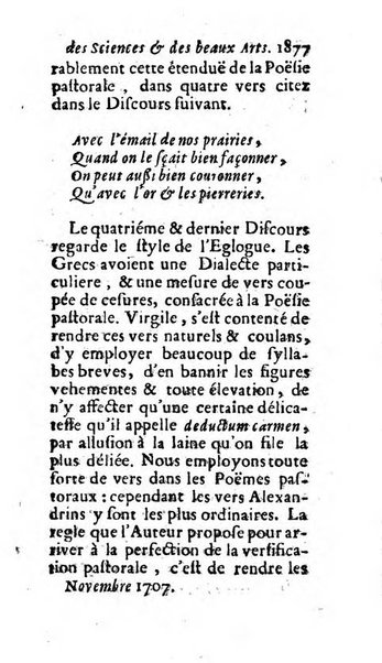 Mémoires pour l'histoire des sciences & des beaux-arts recüeillies par l'ordre de Son Altesse Serenissime Monseigneur Prince souverain de Dombes