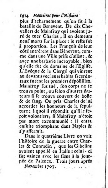 Mémoires pour l'histoire des sciences & des beaux-arts recüeillies par l'ordre de Son Altesse Serenissime Monseigneur Prince souverain de Dombes