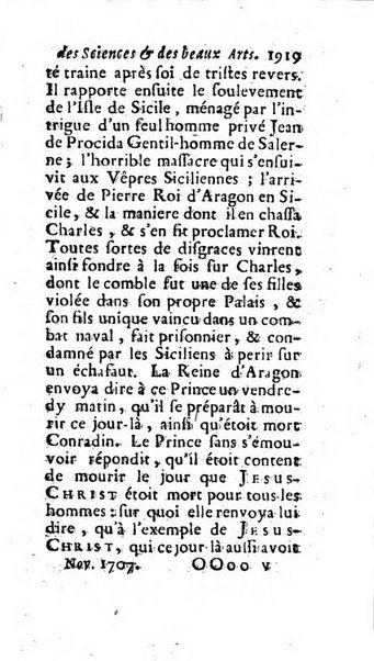 Mémoires pour l'histoire des sciences & des beaux-arts recüeillies par l'ordre de Son Altesse Serenissime Monseigneur Prince souverain de Dombes