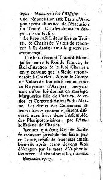 Mémoires pour l'histoire des sciences & des beaux-arts recüeillies par l'ordre de Son Altesse Serenissime Monseigneur Prince souverain de Dombes