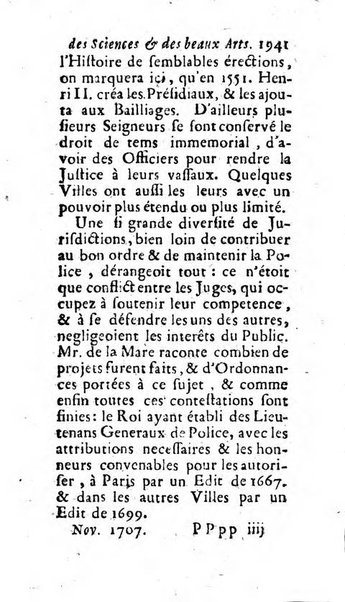 Mémoires pour l'histoire des sciences & des beaux-arts recüeillies par l'ordre de Son Altesse Serenissime Monseigneur Prince souverain de Dombes