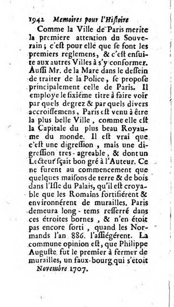 Mémoires pour l'histoire des sciences & des beaux-arts recüeillies par l'ordre de Son Altesse Serenissime Monseigneur Prince souverain de Dombes