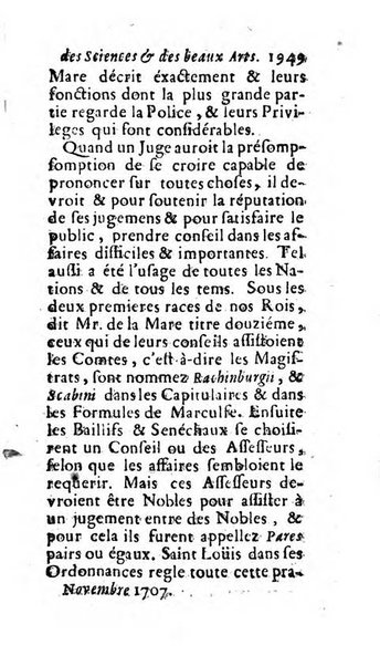 Mémoires pour l'histoire des sciences & des beaux-arts recüeillies par l'ordre de Son Altesse Serenissime Monseigneur Prince souverain de Dombes