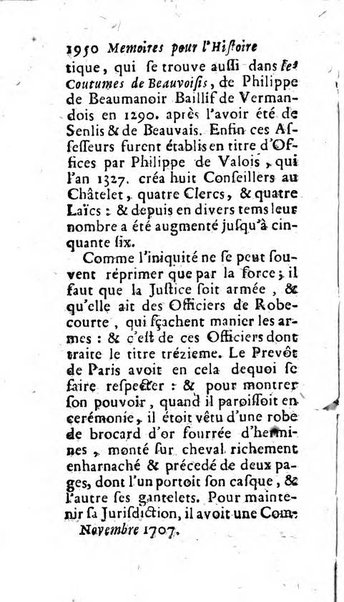 Mémoires pour l'histoire des sciences & des beaux-arts recüeillies par l'ordre de Son Altesse Serenissime Monseigneur Prince souverain de Dombes