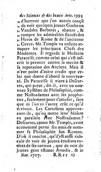 Mémoires pour l'histoire des sciences & des beaux-arts recüeillies par l'ordre de Son Altesse Serenissime Monseigneur Prince souverain de Dombes