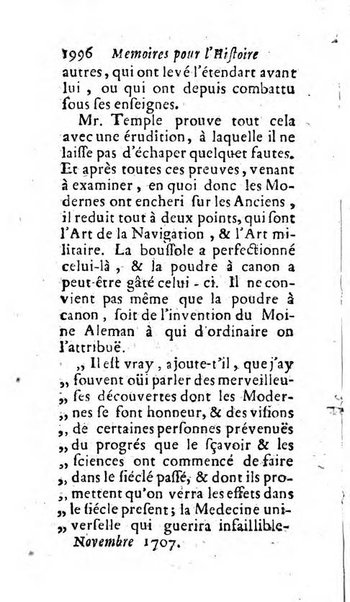 Mémoires pour l'histoire des sciences & des beaux-arts recüeillies par l'ordre de Son Altesse Serenissime Monseigneur Prince souverain de Dombes