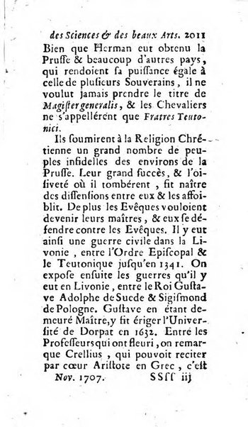 Mémoires pour l'histoire des sciences & des beaux-arts recüeillies par l'ordre de Son Altesse Serenissime Monseigneur Prince souverain de Dombes