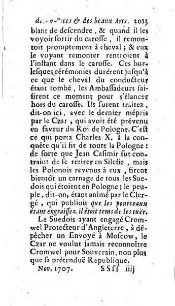 Mémoires pour l'histoire des sciences & des beaux-arts recüeillies par l'ordre de Son Altesse Serenissime Monseigneur Prince souverain de Dombes