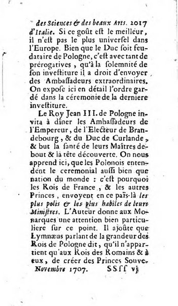 Mémoires pour l'histoire des sciences & des beaux-arts recüeillies par l'ordre de Son Altesse Serenissime Monseigneur Prince souverain de Dombes