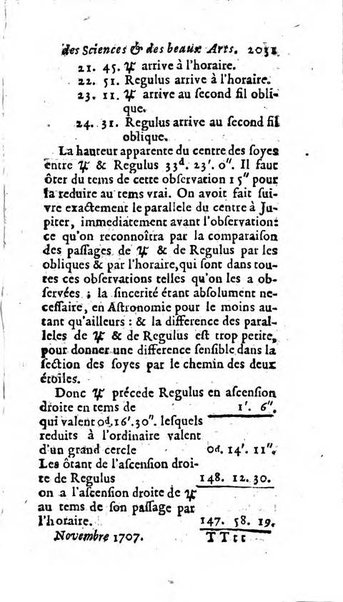 Mémoires pour l'histoire des sciences & des beaux-arts recüeillies par l'ordre de Son Altesse Serenissime Monseigneur Prince souverain de Dombes