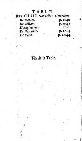 Mémoires pour l'histoire des sciences & des beaux-arts recüeillies par l'ordre de Son Altesse Serenissime Monseigneur Prince souverain de Dombes