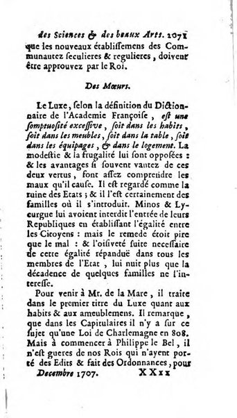 Mémoires pour l'histoire des sciences & des beaux-arts recüeillies par l'ordre de Son Altesse Serenissime Monseigneur Prince souverain de Dombes