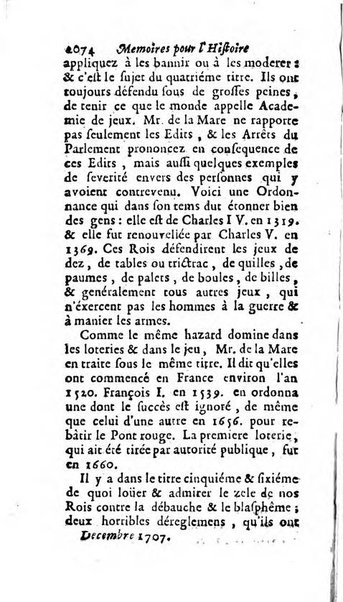 Mémoires pour l'histoire des sciences & des beaux-arts recüeillies par l'ordre de Son Altesse Serenissime Monseigneur Prince souverain de Dombes