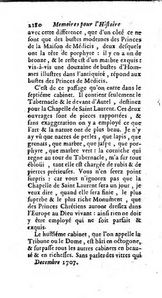 Mémoires pour l'histoire des sciences & des beaux-arts recüeillies par l'ordre de Son Altesse Serenissime Monseigneur Prince souverain de Dombes