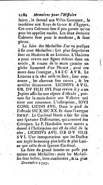 Mémoires pour l'histoire des sciences & des beaux-arts recüeillies par l'ordre de Son Altesse Serenissime Monseigneur Prince souverain de Dombes