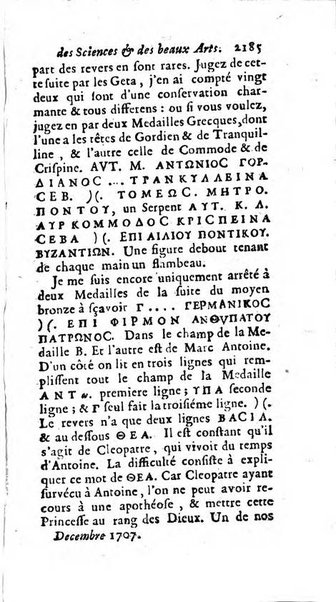 Mémoires pour l'histoire des sciences & des beaux-arts recüeillies par l'ordre de Son Altesse Serenissime Monseigneur Prince souverain de Dombes