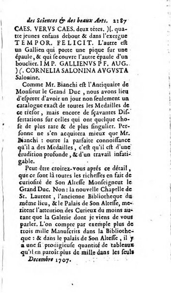 Mémoires pour l'histoire des sciences & des beaux-arts recüeillies par l'ordre de Son Altesse Serenissime Monseigneur Prince souverain de Dombes