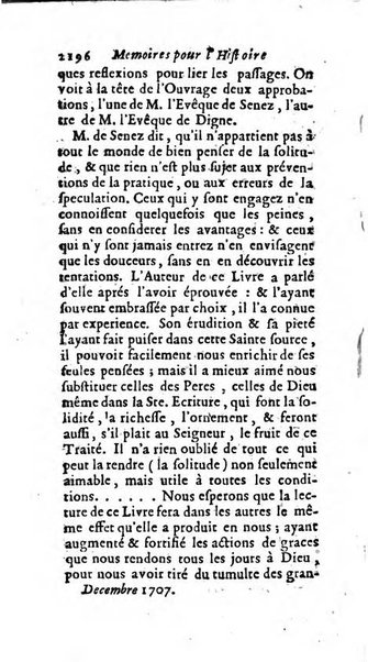 Mémoires pour l'histoire des sciences & des beaux-arts recüeillies par l'ordre de Son Altesse Serenissime Monseigneur Prince souverain de Dombes