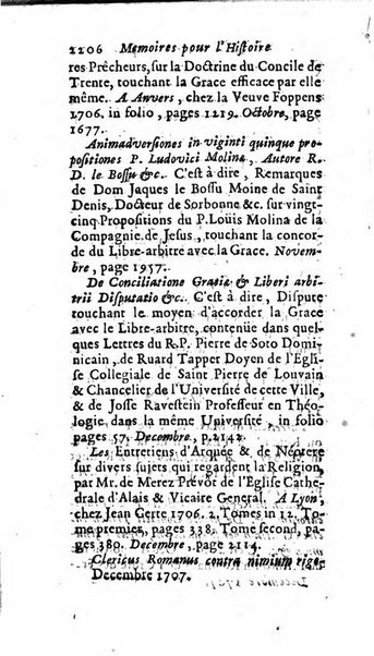 Mémoires pour l'histoire des sciences & des beaux-arts recüeillies par l'ordre de Son Altesse Serenissime Monseigneur Prince souverain de Dombes