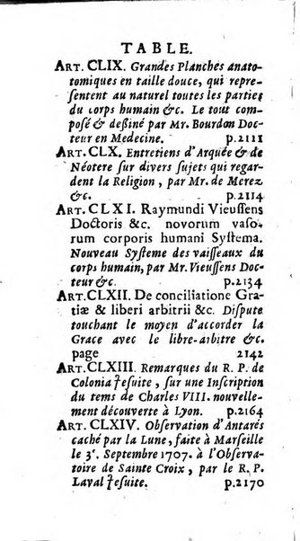 Mémoires pour l'histoire des sciences & des beaux-arts recüeillies par l'ordre de Son Altesse Serenissime Monseigneur Prince souverain de Dombes