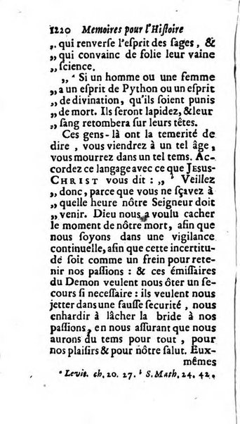 Mémoires pour l'histoire des sciences & des beaux-arts recüeillies par l'ordre de Son Altesse Serenissime Monseigneur Prince souverain de Dombes