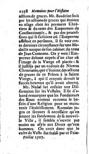 Mémoires pour l'histoire des sciences & des beaux-arts recüeillies par l'ordre de Son Altesse Serenissime Monseigneur Prince souverain de Dombes